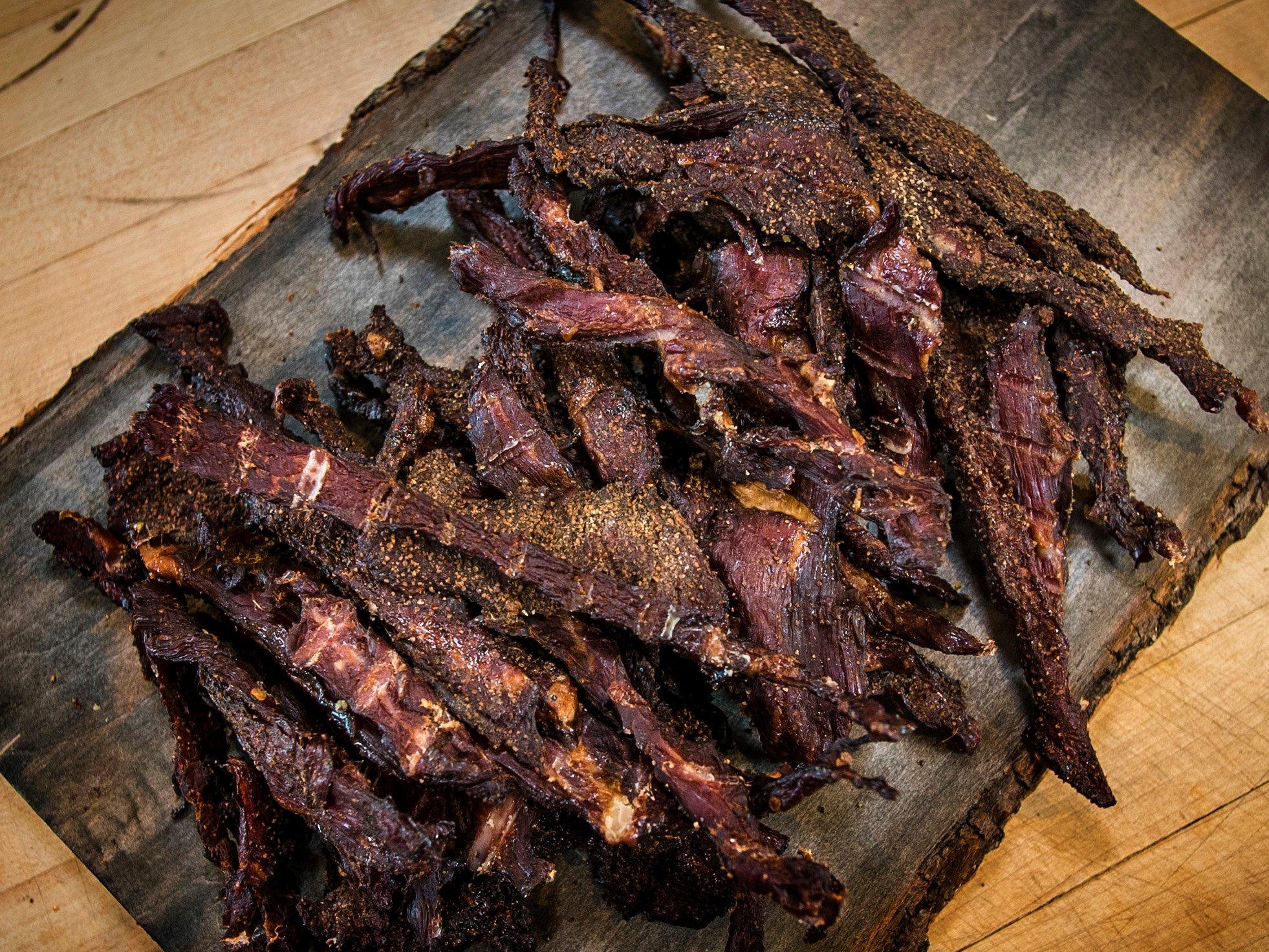 Smoked Peppered Beef Jerky Recipe Traeger Grills®
